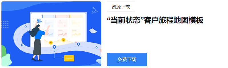 “当前状态”客户旅程地图模板下载